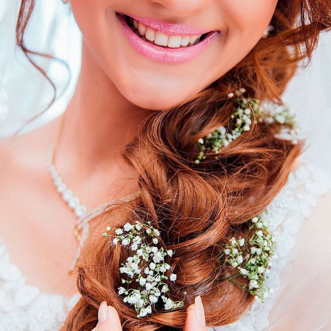 Extensiones de cabello para novias en Burgos